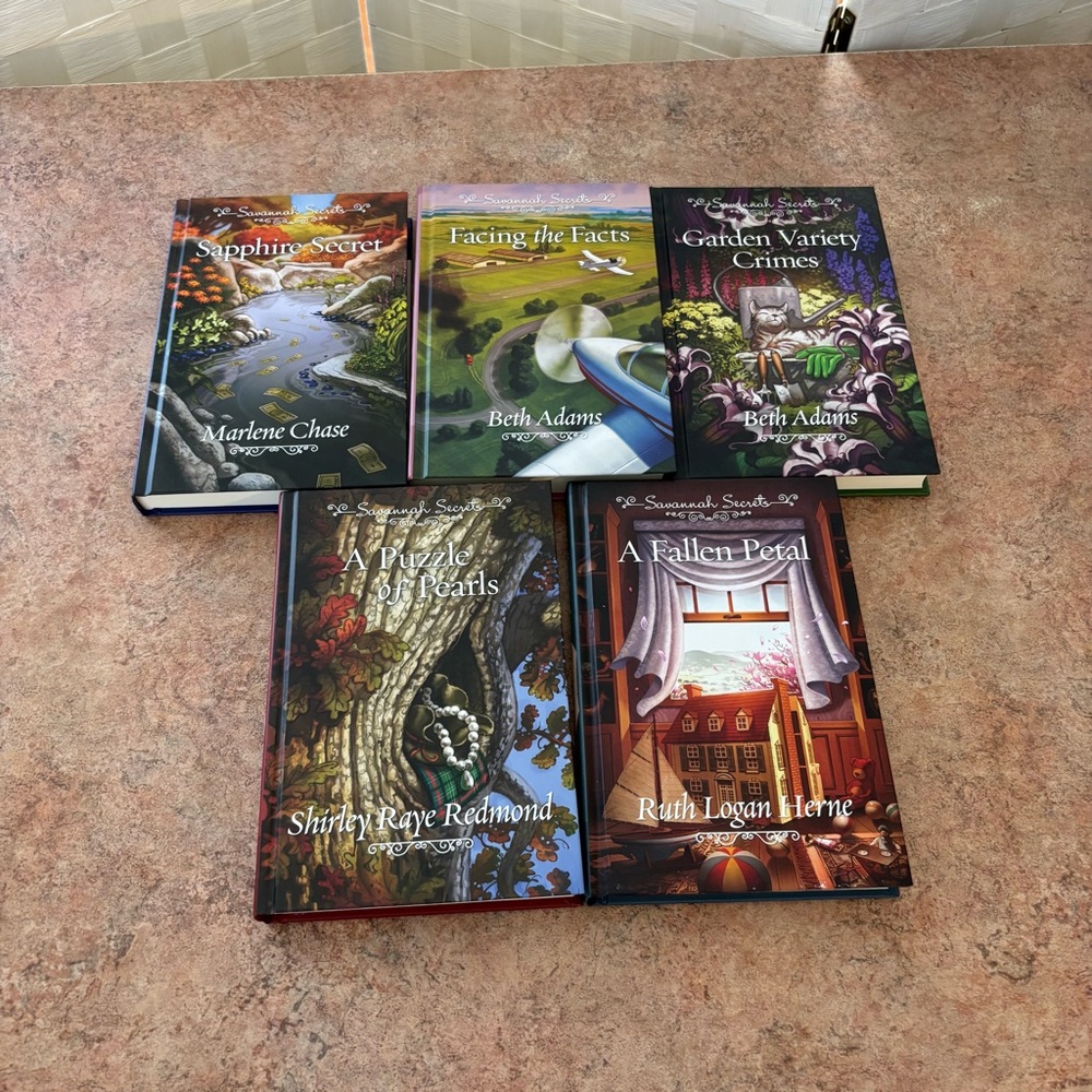 Savannah Secrets 5 Hardcover Mystery Book Bundle